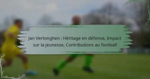 Jan Vertonghen : Héritage en défense, Impact sur la jeunesse, Contributions au football